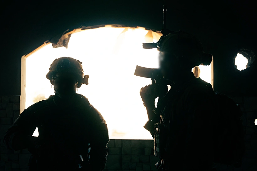 כוחות אוגדה 99 בצפון רצועת עזה