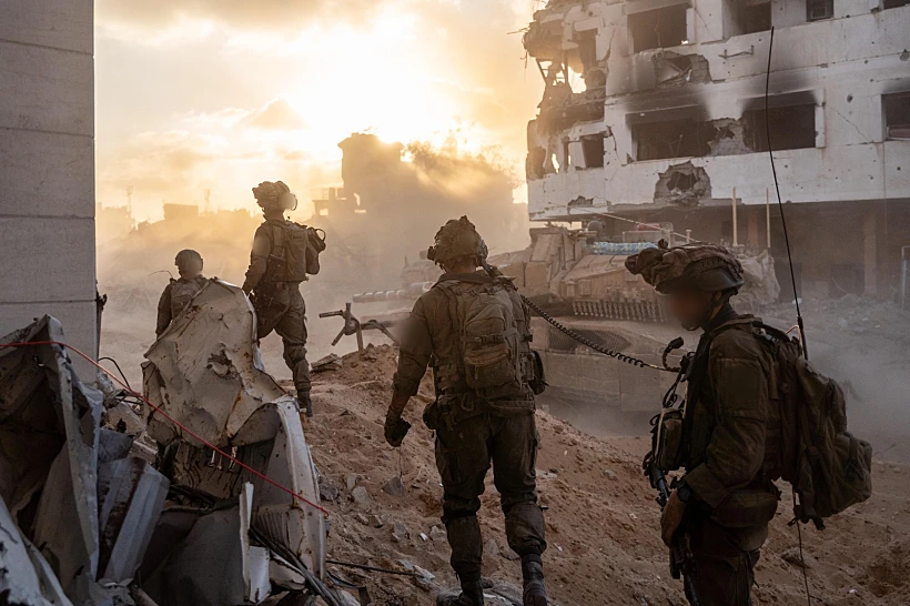 כוחות אוגדה 99 בצפון רצועת עזה