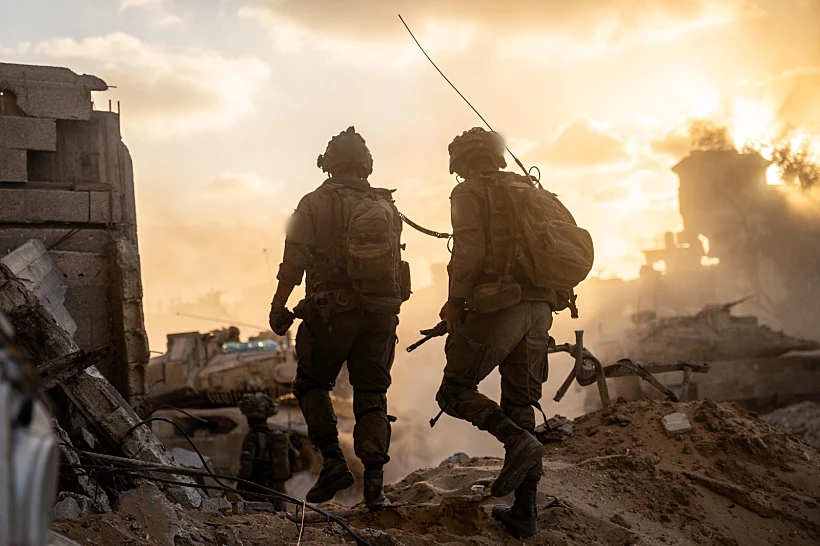 כוחות אוגדה 99 בצפון רצועת עזה