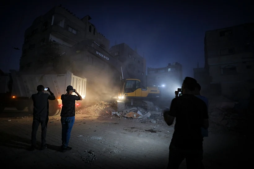 חיפושים אחר חטופים חללים ברצועת עזה