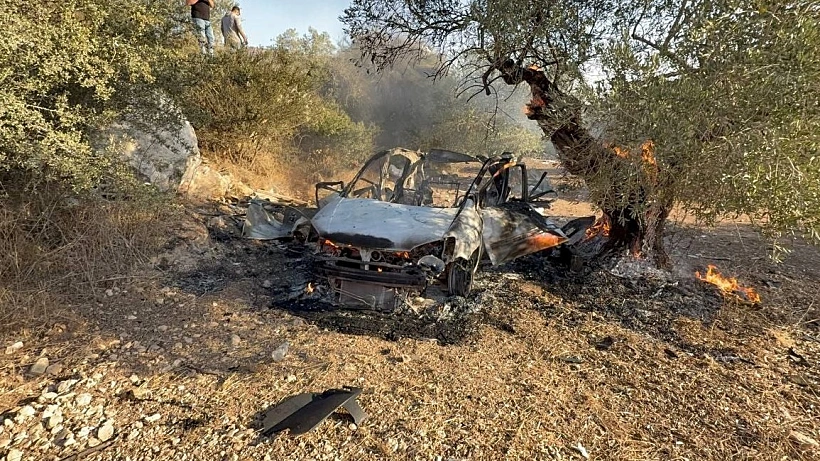 זירת התקיפה של חיל האוויר במרחב ג'נין