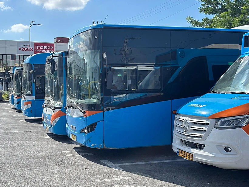 אוטובוסים מושבתים בנתניה
