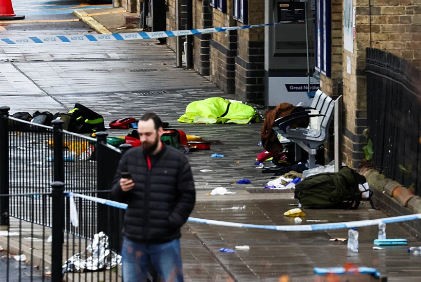 זירת הפיגוע בקיימברידג'