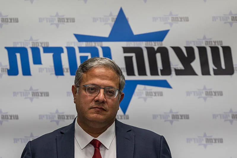 השר לביטחון לאומי איתמר בן גביר