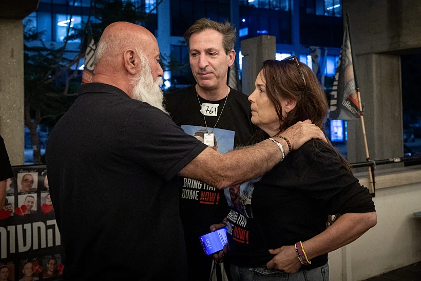 רובי וחגית חן עם דני מירן