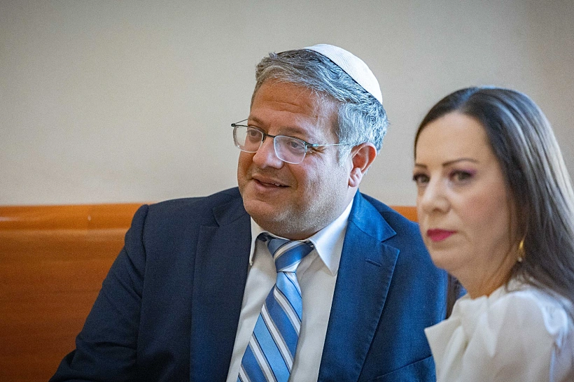 השר בן גביר וח"כ גוטליב הבוקר בבית המשפט