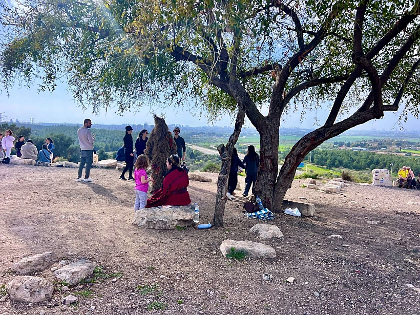 פעילות משפחתית בתל חדיד