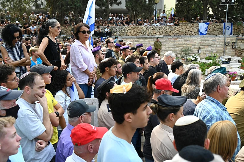 הלווייתו של סגן הדר גולדין