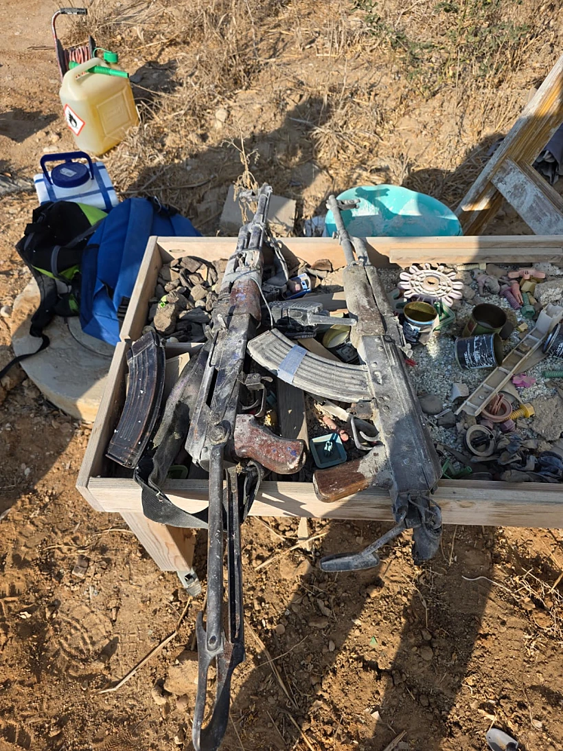 כלי נשק של חמאס אותרו בגן ילדים בקיבוץ בארי