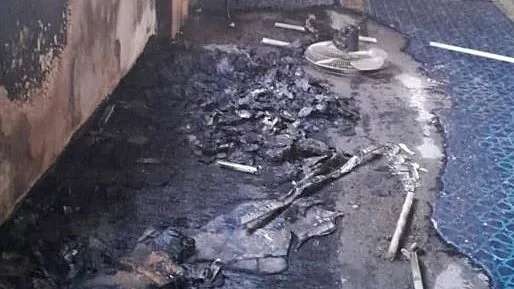 שריפת מסגד בכפר דיר איסתיא, מערבית לסלפית