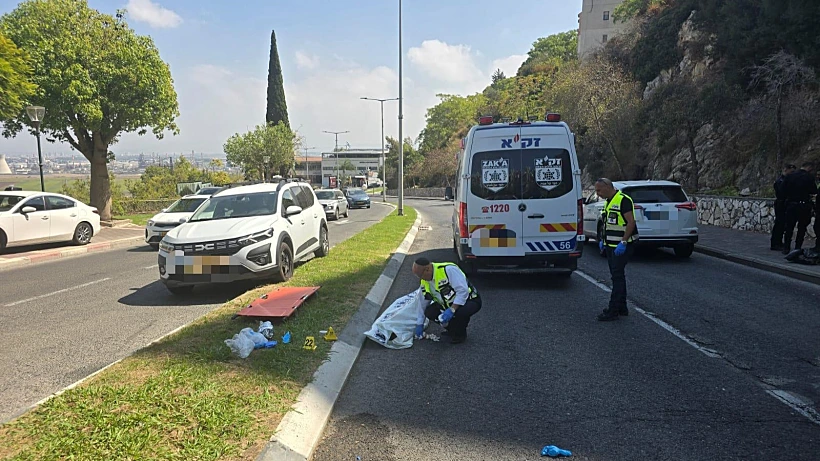 זירת התאונה בבקעת הירדן