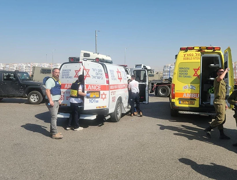 זירת הפיגוע בגוש עציון