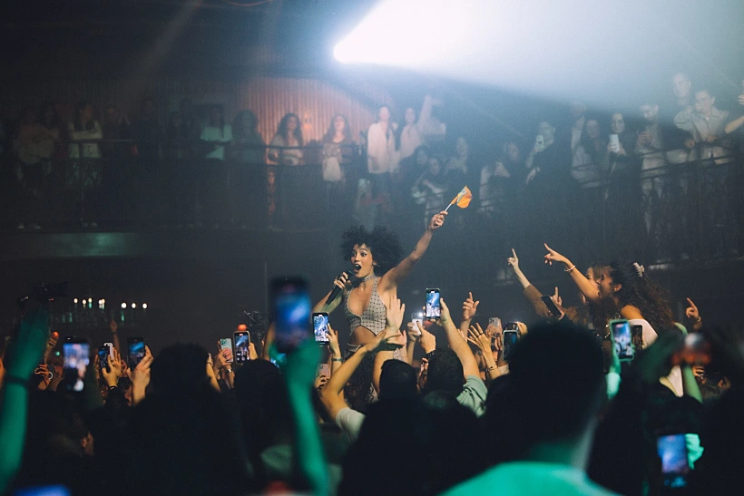 ליהי טולדנו במופע השקת אלבומה השני, "אומץ"