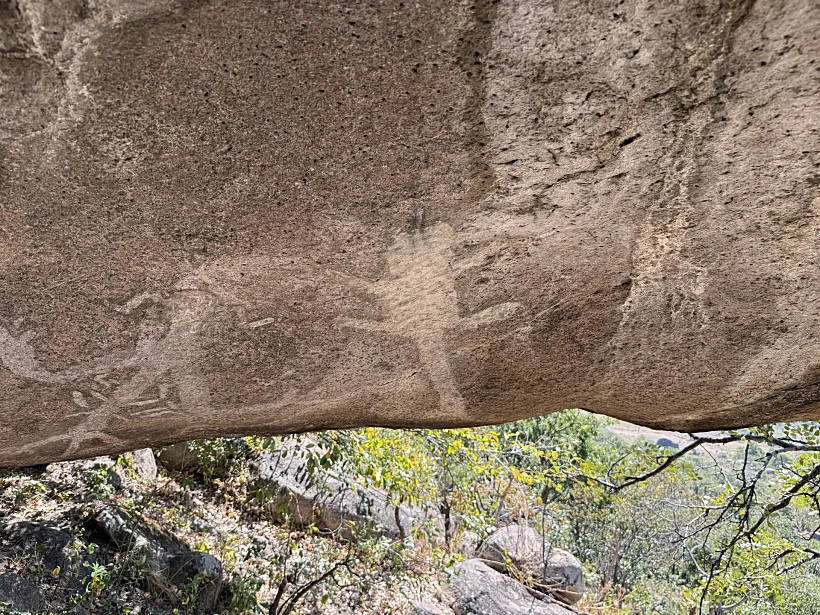 ציורי מערות בדז׳ה (Dedza) מלוואי