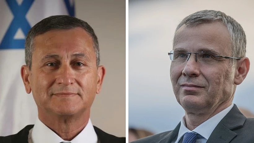 שר המשפטים יריב לוין והשופט בדימוס יוסף בן-חמו