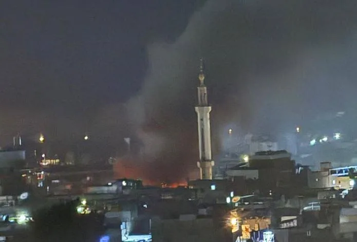 תקיפה בעיר צידון בלבנון