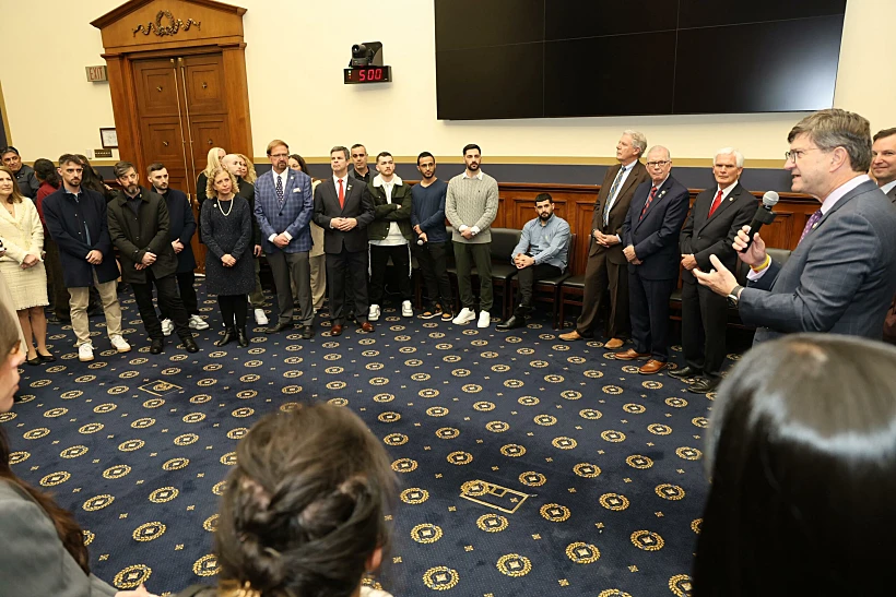 משלחת החטופים ומשפחותיהם בוושינגטון