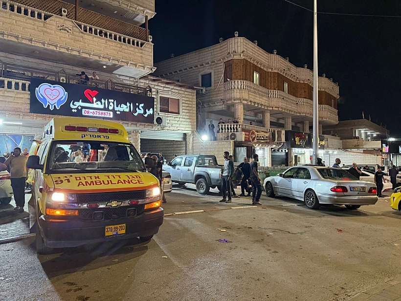 זירת הרצח ברהט