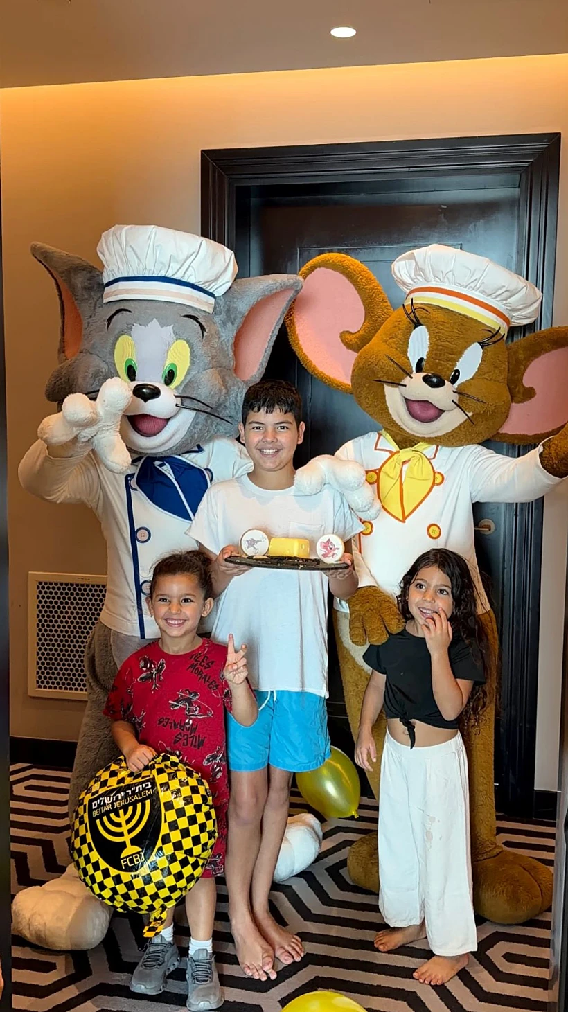 יאן גולן עם רון ומיאל