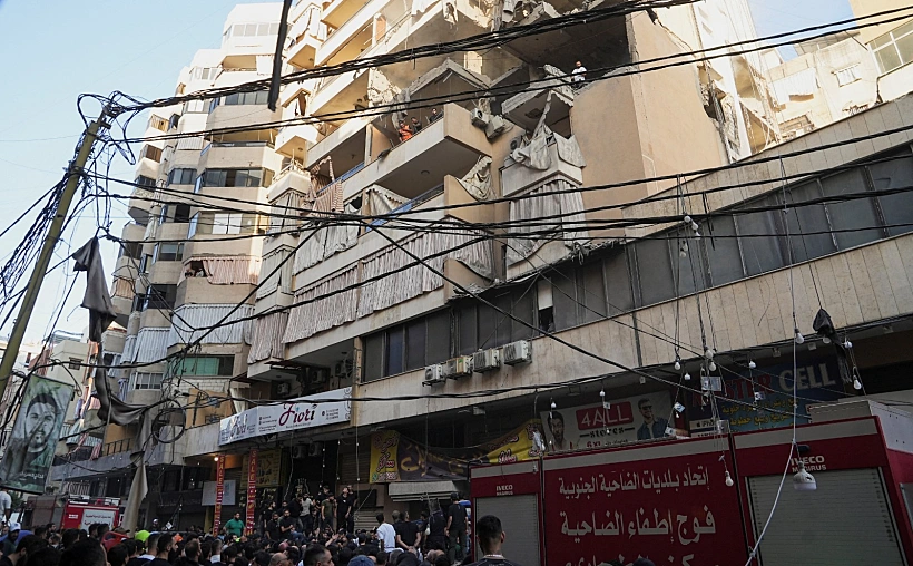 זירת החיסול של היית'ם עלי טבטבאי בדאחייה בביירות