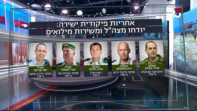 אחריות פיקודית ישירה: הקצינים שיודחו מצה"ל ומשירות מילואים