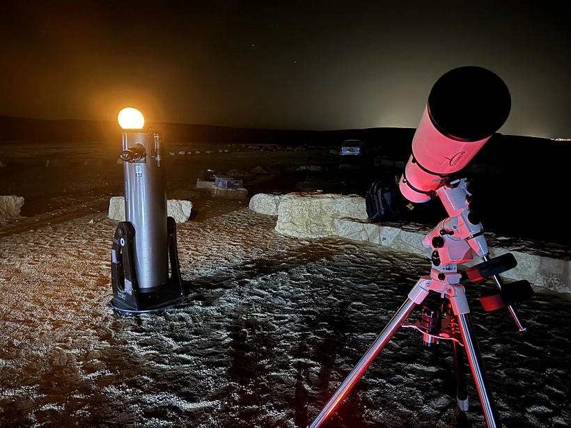 צפייה בכוכבים בחולות כסוי