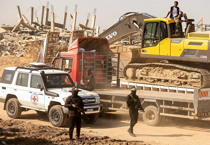 חיפושים אחר חטופים חללים ברצועת עזה