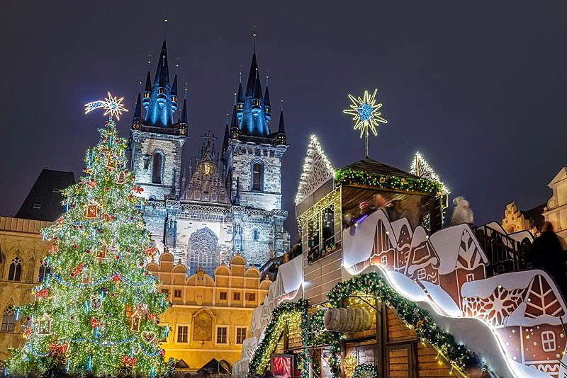 Prague Christmas Tyn חג המולד בפראג
