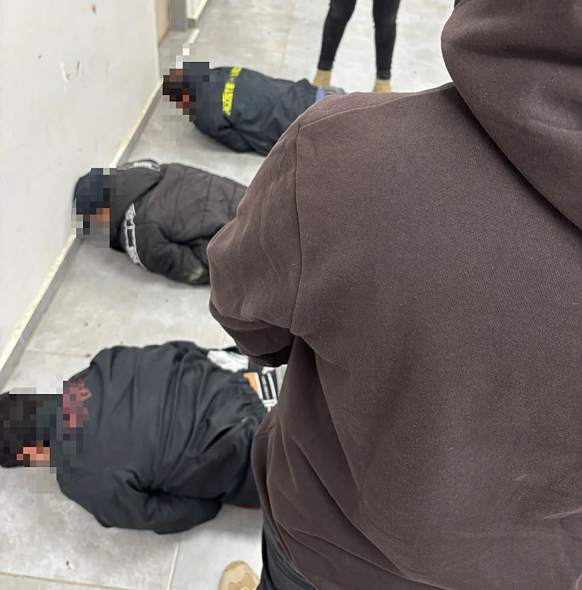 מעצר החשודים ברצח בתל שבע