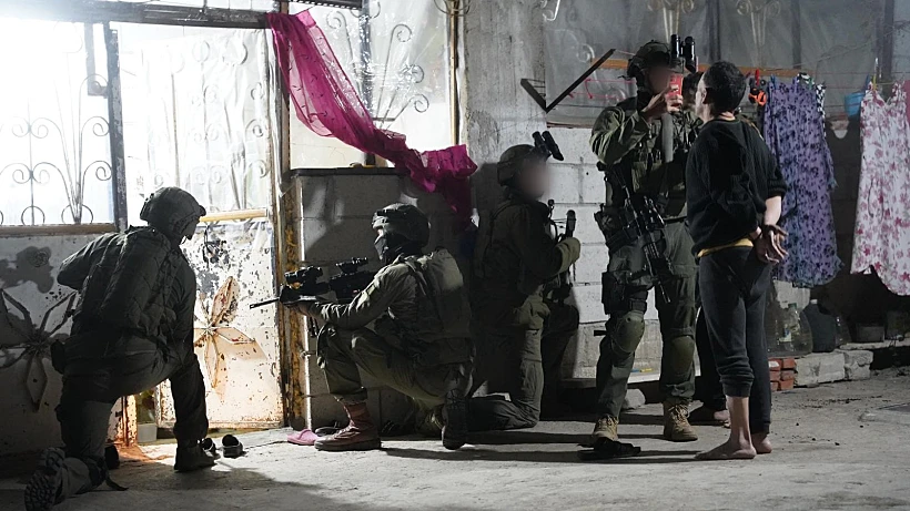 רגעי המעצר בכפר בית ג'אן שבדרום סוריה