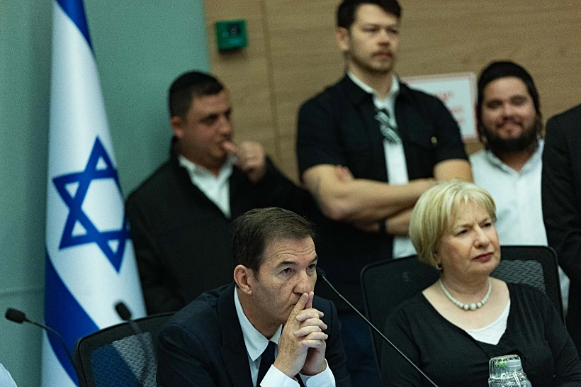 ח"כ בועז ביסמוט בוועדת החוץ והביטחון