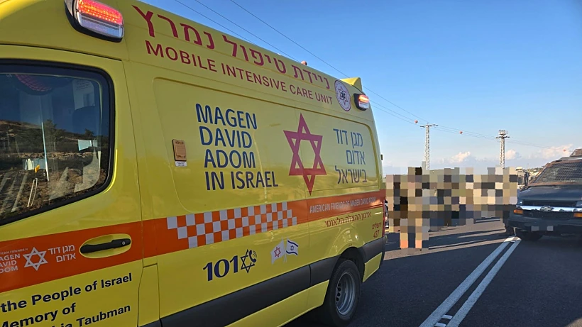 זירת פיגוע הדקירה סמוך לעטרת שבבנימין