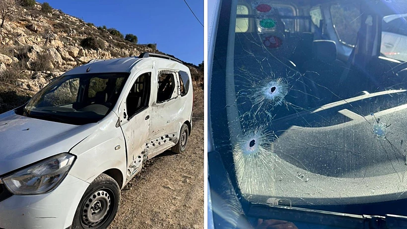 הרכב בו חוסל המחבל שביצע את פיגוע הדריסה באזור חברון