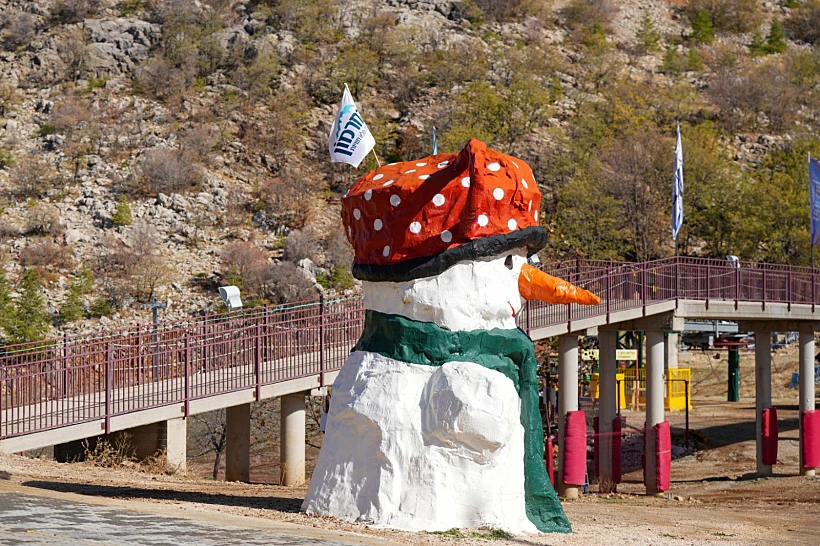 איש שלג בחרמון