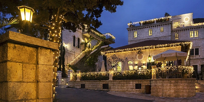 אווירת חג המולד במלון "אמריקן קולוני