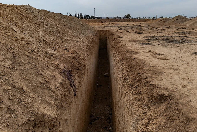 קבר המוני מדרום לדמשק שבסוריה