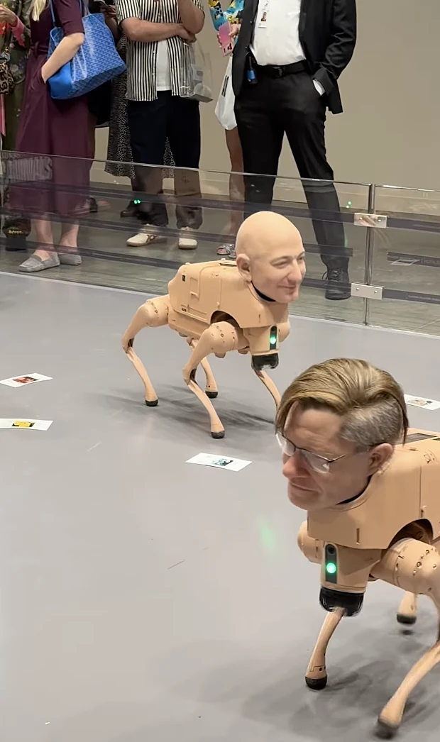 תערוכת הכלבים הרובוטיים