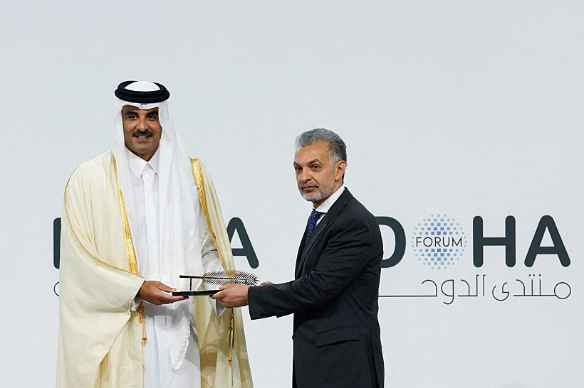 אמיר קטר תמים אאל ת'אני בפורום דוחה 2025