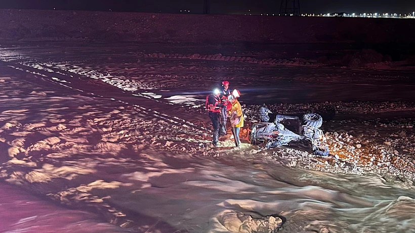 תיעוד מחילוצים משיטפונות בדרום