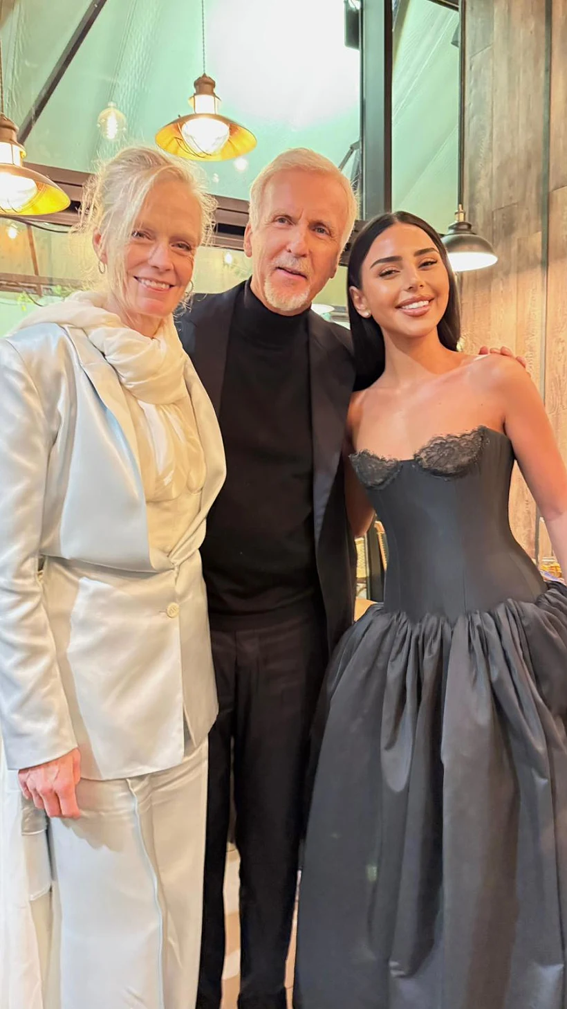 אלין כהן, ג'יימס קמרון וסוזי איימוס