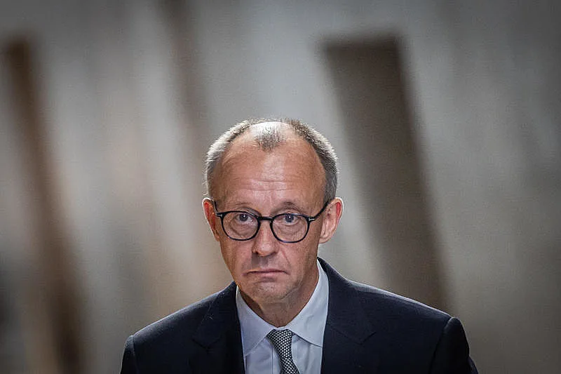 קנצלר גרמניה פרידריך מרץ במוזיאון "יד ושם