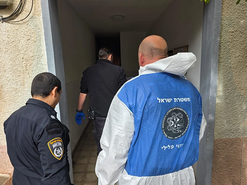 כוחות משטרה בזירה ביקנעם עילית