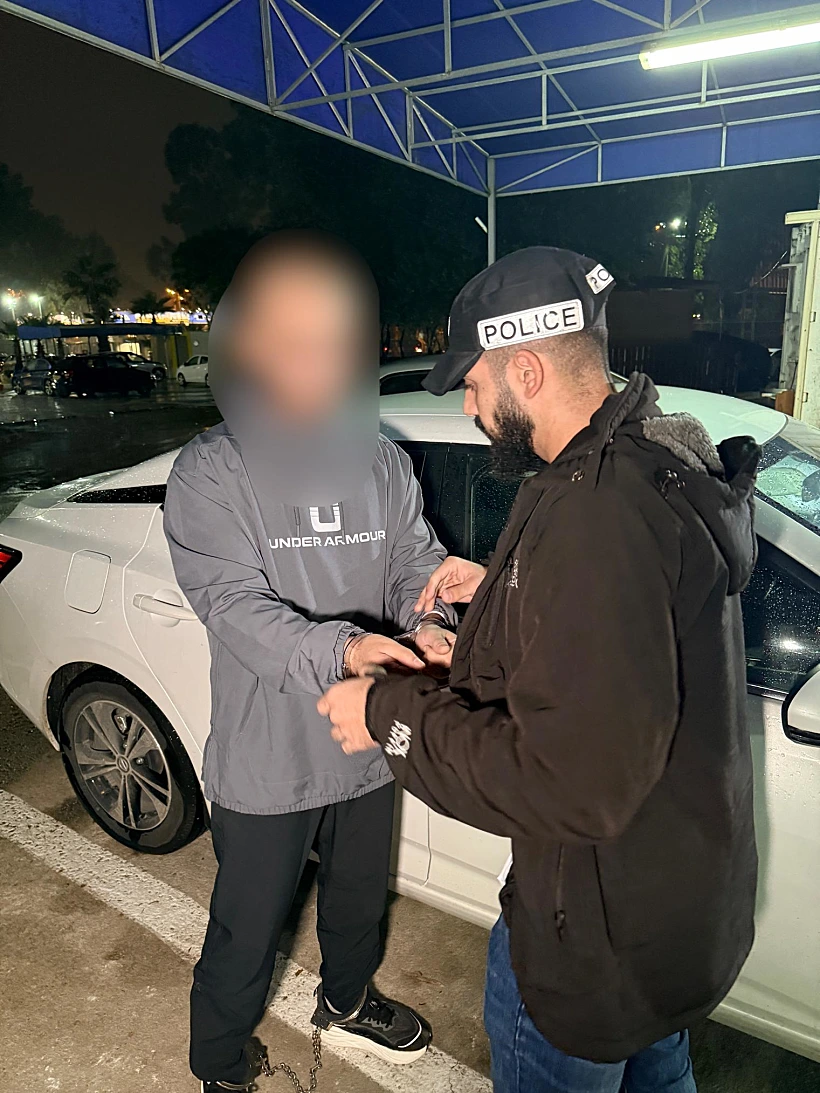 מעצר החשודים בנצרת