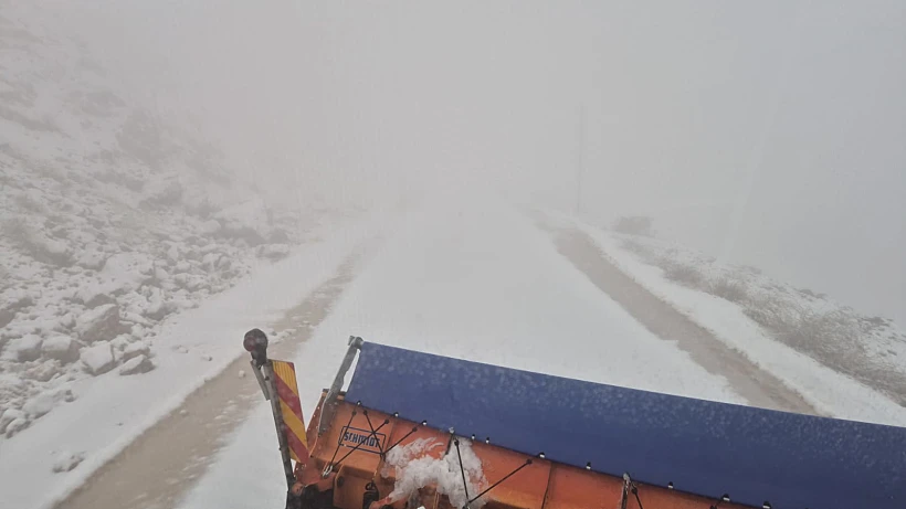 שלג בפסגת החרמון