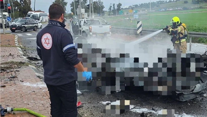 פיצוץ הרכב בצומת נהלל