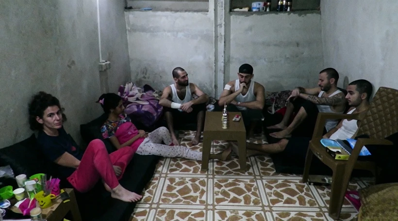 הירש גולדברג-פולין, עדן ירושלמי, אורי דנינו, אלכס לובנוב, אלמוג סרוסי וכרמל גת במנהרה