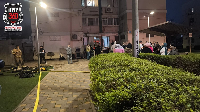 זירת השריפה בקריית מלאכי