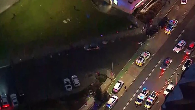 זירת הפיגוע בחוף בונדי בסידני