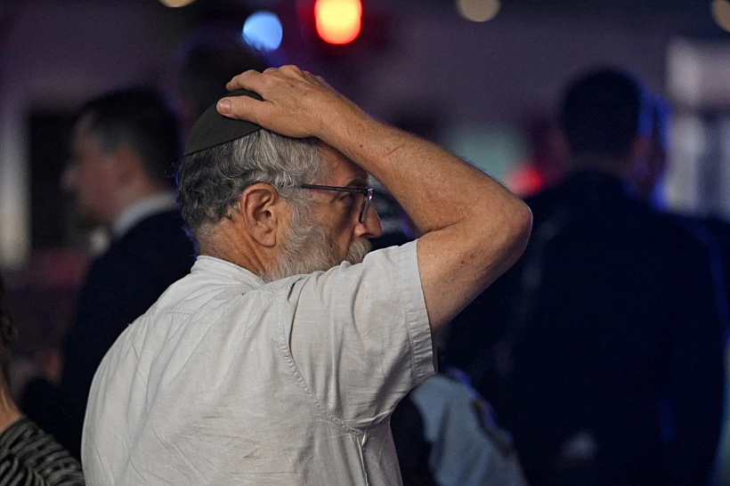 עד ראייה בזירת הפיגוע באוסטרליה