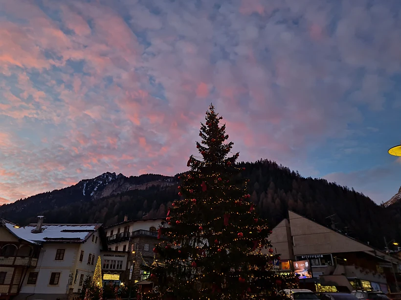 שקיעה בכפר קמפיטלו איטליה